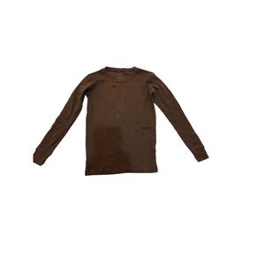 Leveret Kids Long Sleeve Brown‎ Top 10 Years
